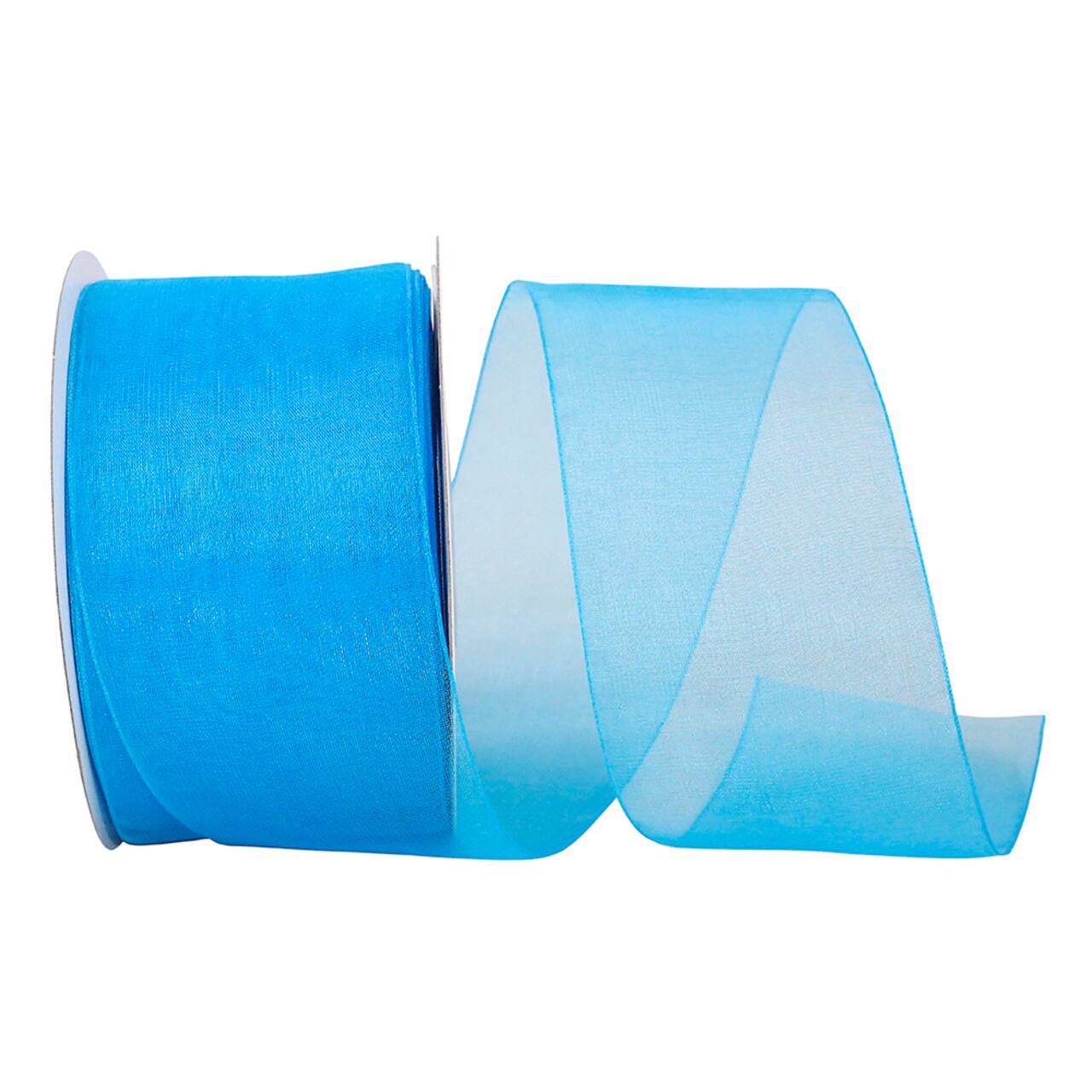 JAM Paper 2.5" x 50yd. Chiffon Mono Sheer Ribbon